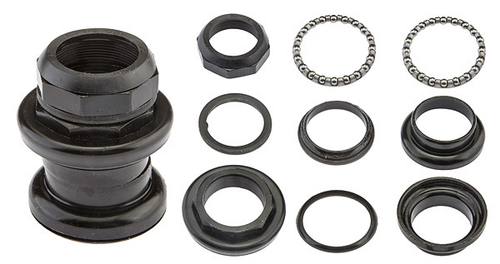 Детали рулевой колонки 1-1/8" резьбовая FP-H803 FEIMIN стальная черная