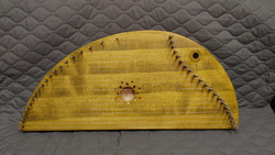 Гусли шлемовидные 20 струн салатовые