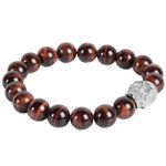 Bracelet skull Pierre Véritable / Коричневый