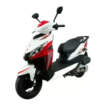 Скутер VENTO CITY 49сс (150) LED фары, + сигнализация с автозапуском, цвет RED /WHITE