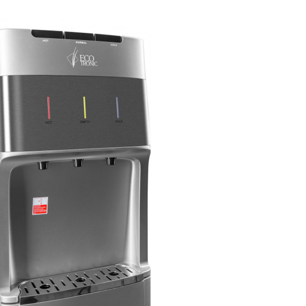 Кулер с нижней загрузкой бутыли Ecotronic M30-LXE silver+SS