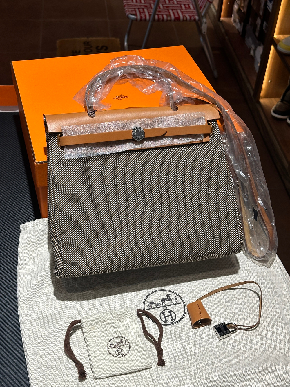 Сумка Hermes Herbag 31 Zip