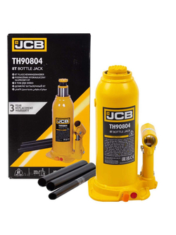 Домкрат бутылочный 8т с клапаном JCB JCB-TH90804