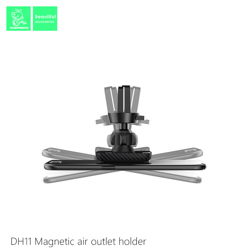 Автомобильный держатель для телефона DENMEN DH11 Magnetic