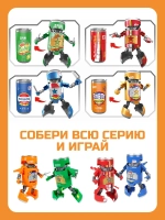 Робот трансформер банка 2 в 1 оранжевый