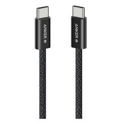 Кабель Anker Zolo Fast Charging USB-C - USB-C 240W 0.9 м (A8060H11) Black