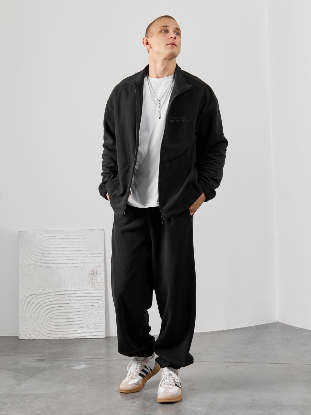 Толстовка мужская Алтай-1 Виотекс ЧЁРНЫЙ