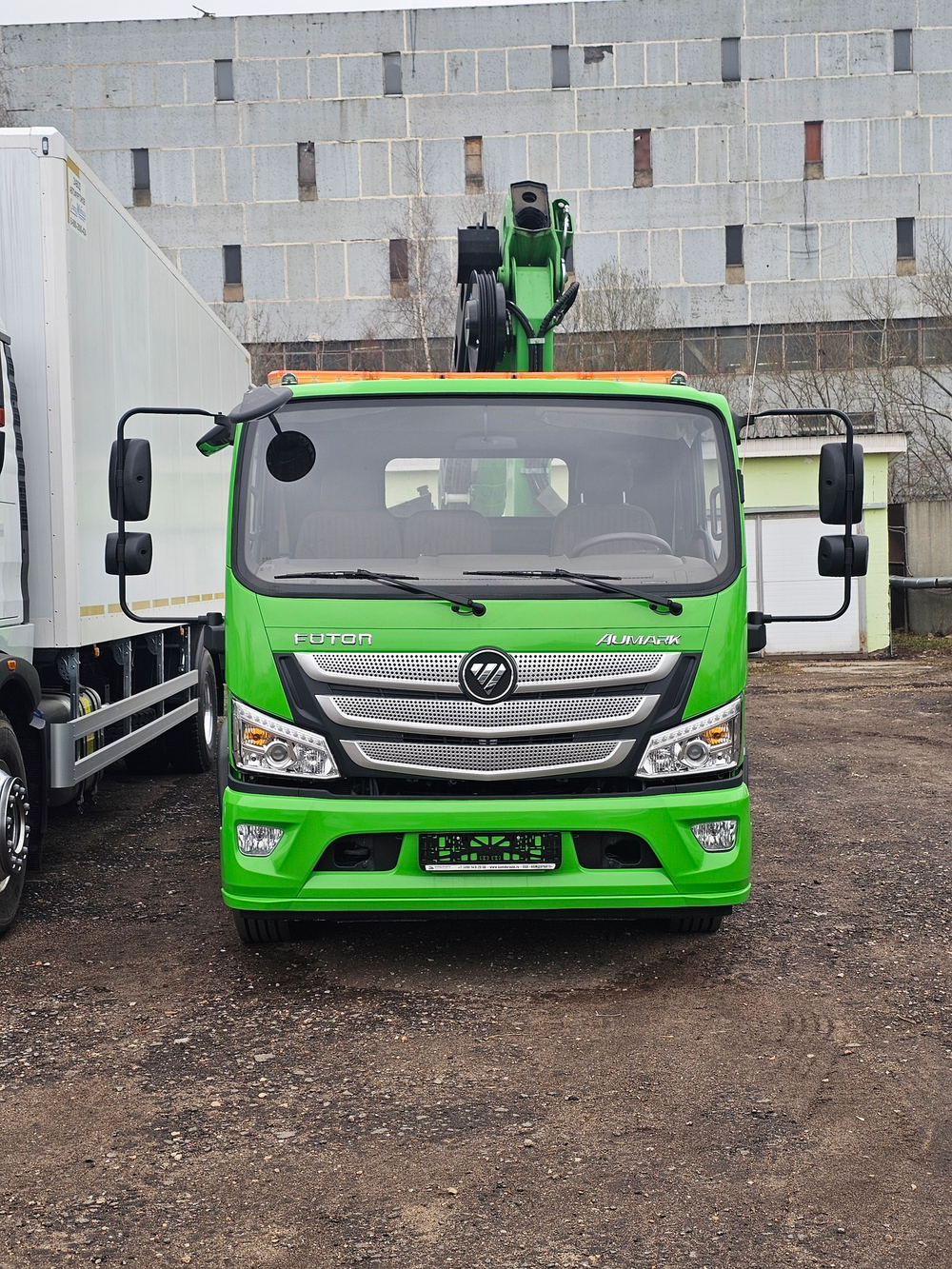 Foton S120 Эвакуатор с КМУ