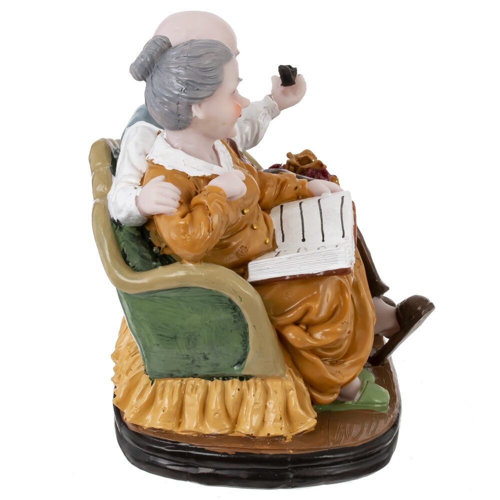 GAEM Фигурка декоративная "Бабушка с дедушкой", L16 W12 H15,5 см