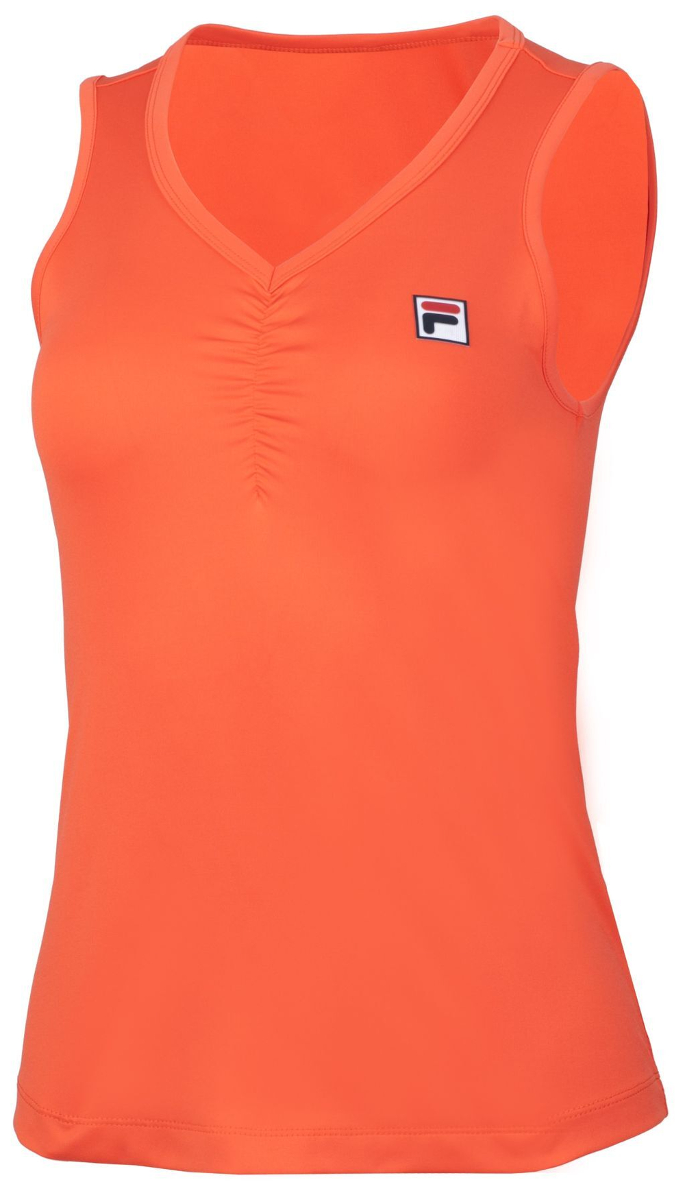 Женский топ теннисный Fila Top Marleen - hot coral