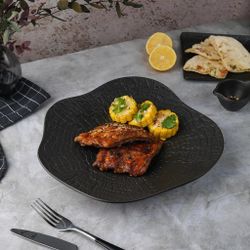 Тарелка d 30 см h5 см Wave Up Black Raw Wood P.L. Proff Cuisine [2]