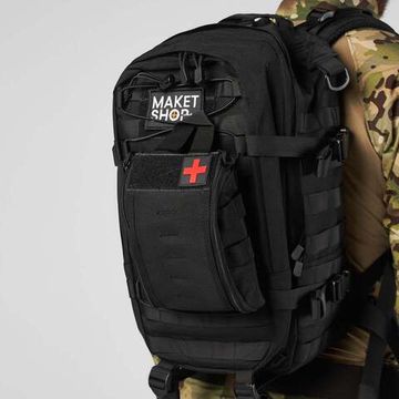 Тактическая подвесная аптечка BL091 black