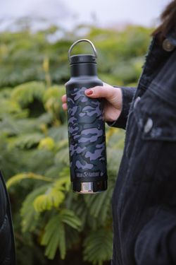 Термобутылка Klean Kanteen NEW Insulated Classic 20oz (592 мл) Black Camo