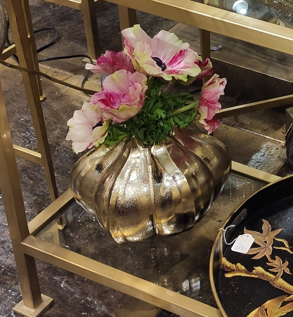 Ваза POMEGRANATE в форме граната G&C Золотой