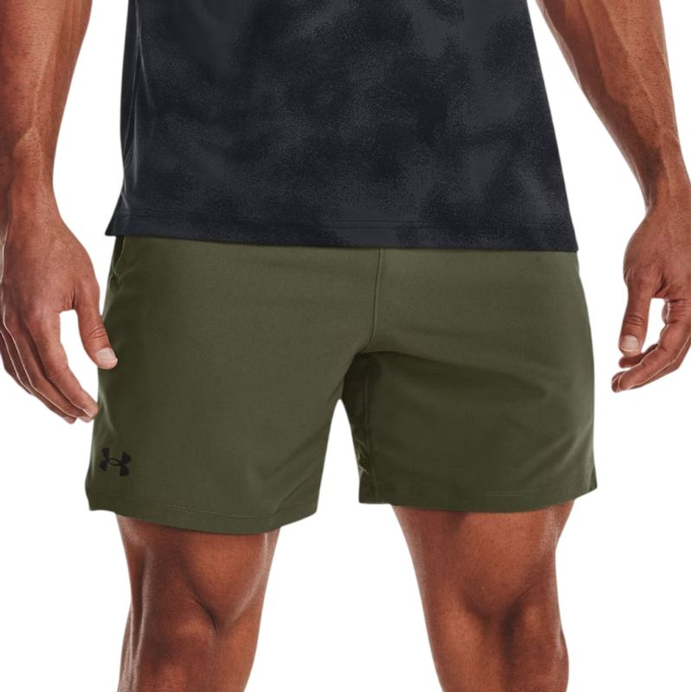 Теннисные шорты Under Armour Men's UA Vanish Woven 6" Shorts - olive/khaki