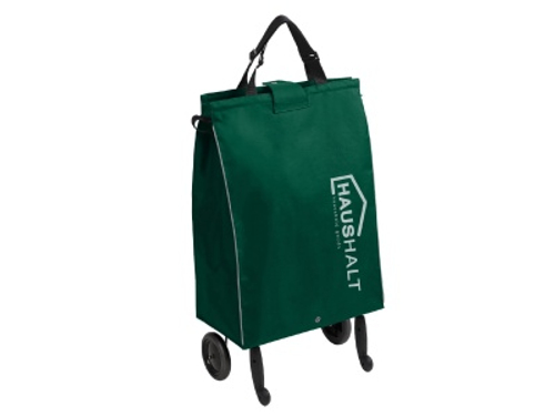 Сумка хозяйственная на колесах Haushalt 68 х 38 х 23,5 хаки