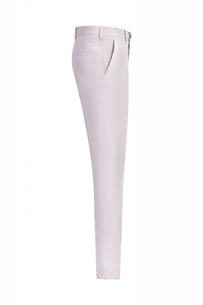 Светло-серые классические брюки STENSER М207