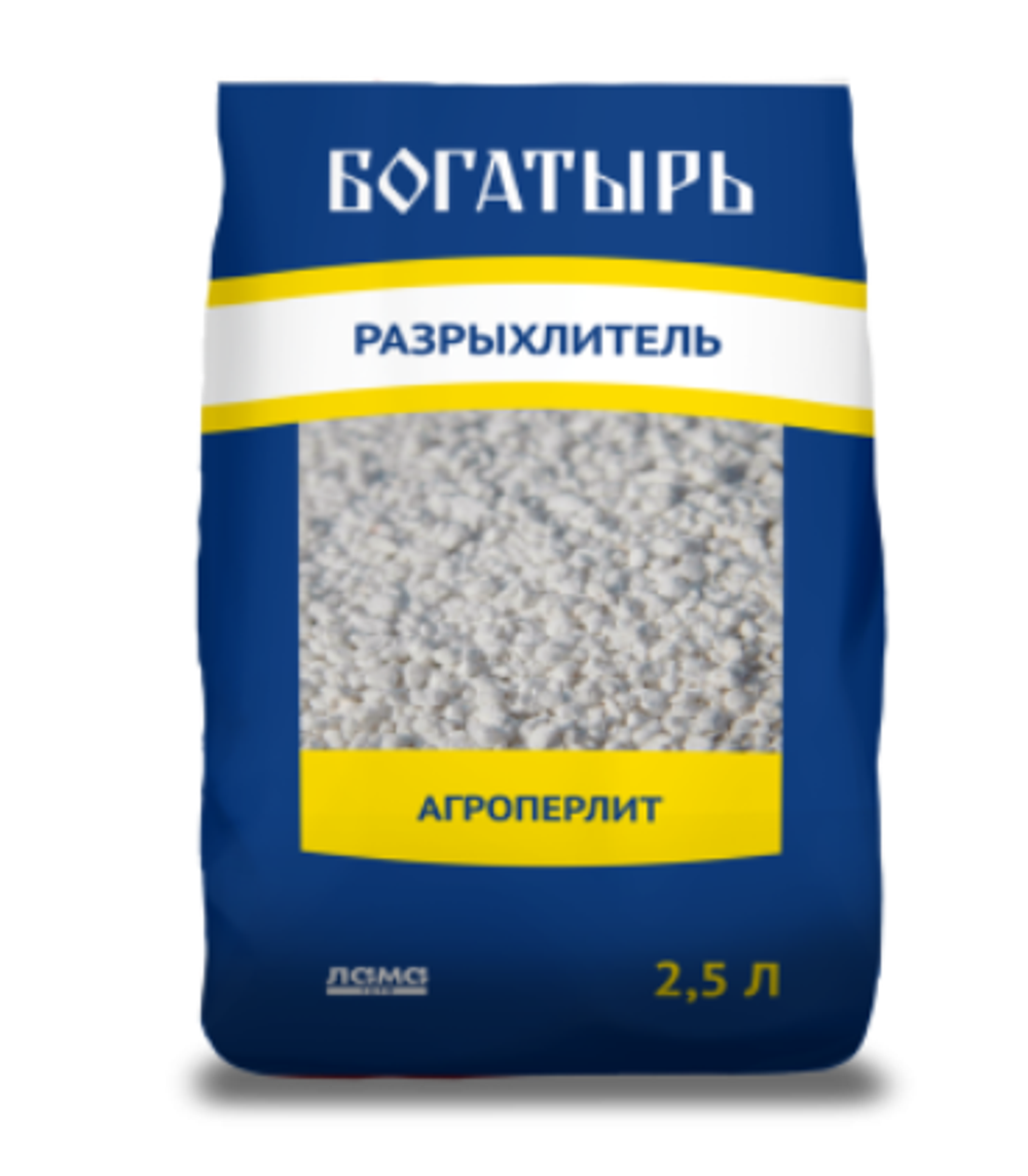 Агроперлит "Богатырь разрыхлитель" 2,5 л