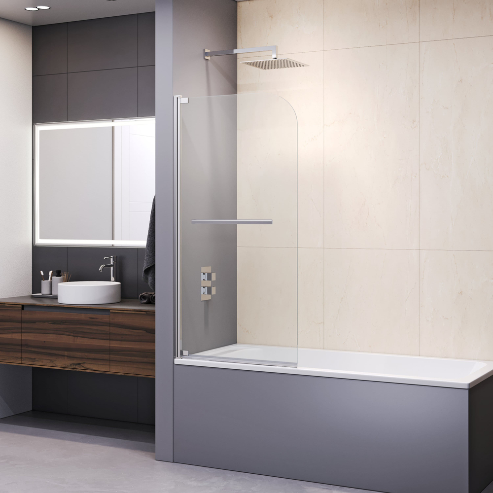 Шторка на ванну RGW SC-02 (Прозрачное, 1000)