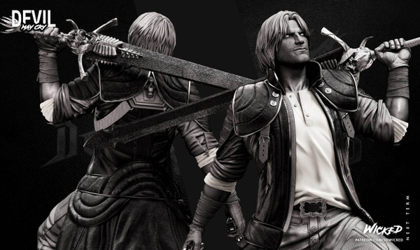 Данте девил май край Дьявол может плакать Фигурка Dante Devil May Cry dmc
