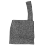 Ковры SHACMAN F3000 (экокожа, черный, серый кант, серая вышивка)