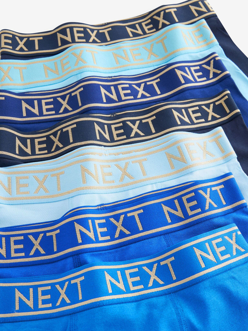 Трусы для мальчика Next N33-991, 7 шт, Синий