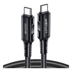 Кабель AceFast C4-03 USB-C - USB-C 2 м 100W (AF-C4-03-BK) Black