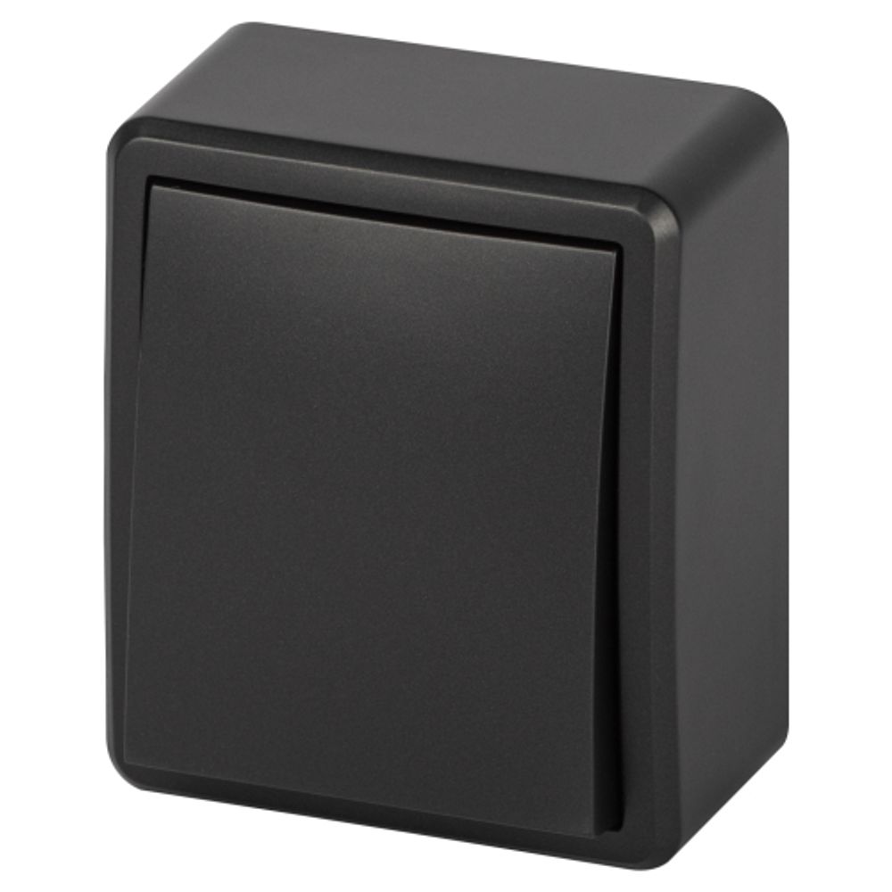 Выключатель ЭРА Эксперт 11-1201-05 10АХ-250В IP20 ОУ антрацит