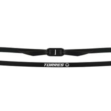 Очки для плав.TORRES Pro, SW-32521MR, зерк.линзы.,чёрная оправа, дв.рег.ремешок