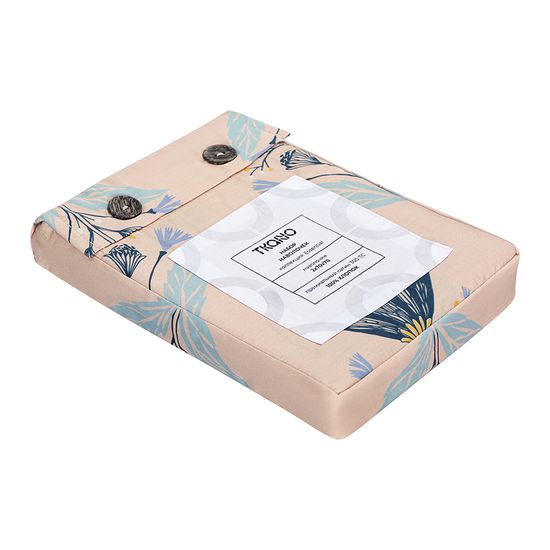 Набор наволочек "Летний цветок" из премиального сатина из коллекции russian north, 70х70 см