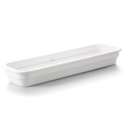 Гастроемкость 2/4 h65 мм пластик меламин 520*159*65 мм 3,7 л White P.L. Proff Cuisine