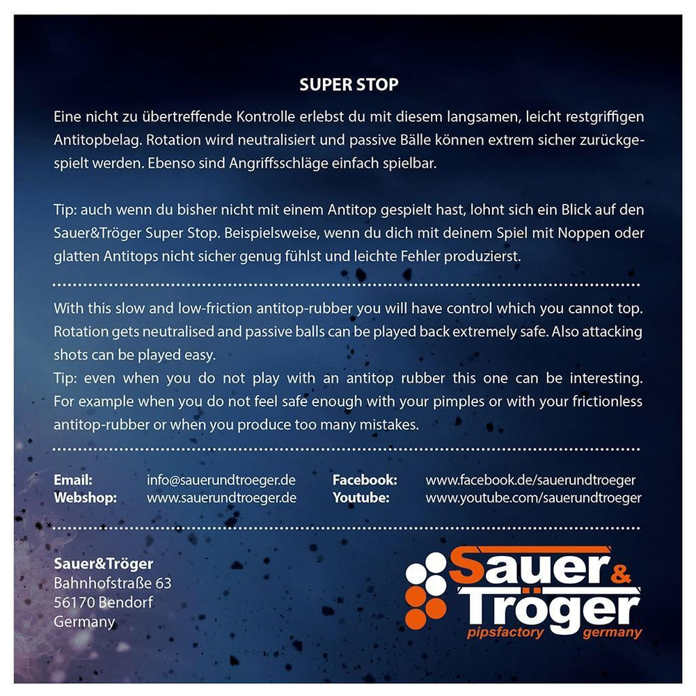 Sauer Tröger Super Stop