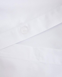 ZARA HOME ОДНОТОННЫЙ ПОДОДЕЯЛЬНИК (800 НИТЕЙ), БЕЛЫЙ