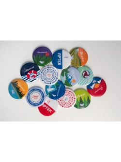 Значок закатной 56 мм