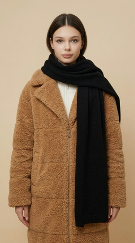 Шарф Ш402-07 черный