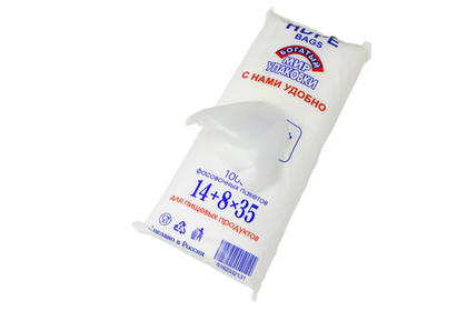 Пакет фасовочный ПНД 14*8*35 (1000шт/пачке)