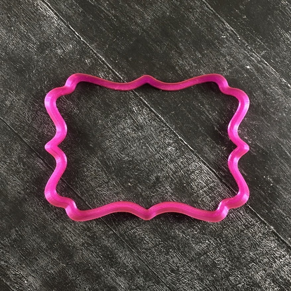 Фигурная рамочка №45