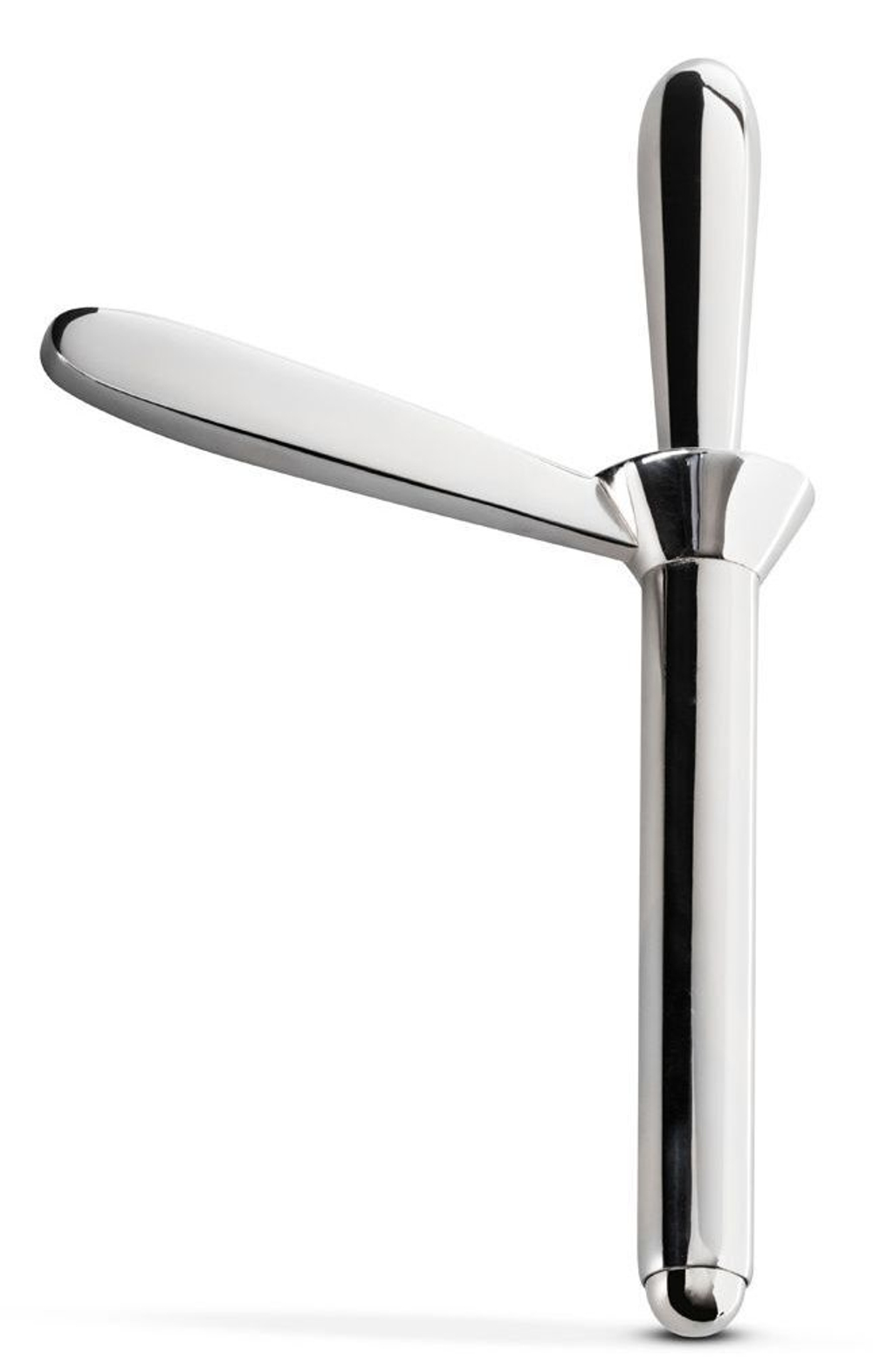 Серебристый анальный расширитель Sinner Kelly Anal Scope (Цвет: серебристый)