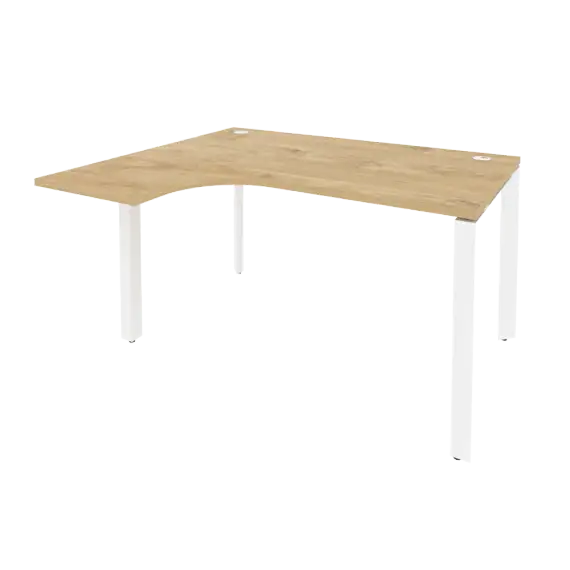 Onix Стол эргономичный левый на П-образном м/к O.MP-SA-3 (L) 1380*1180*750 (800/460)