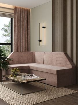 Диван кухонный угловой КЕННЕТ со спальным местом левый