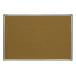 Доска пробковая для объявлений 90x120 см, алюминиевая рамка, 2х3 OFFICE, (Польша), TCA129