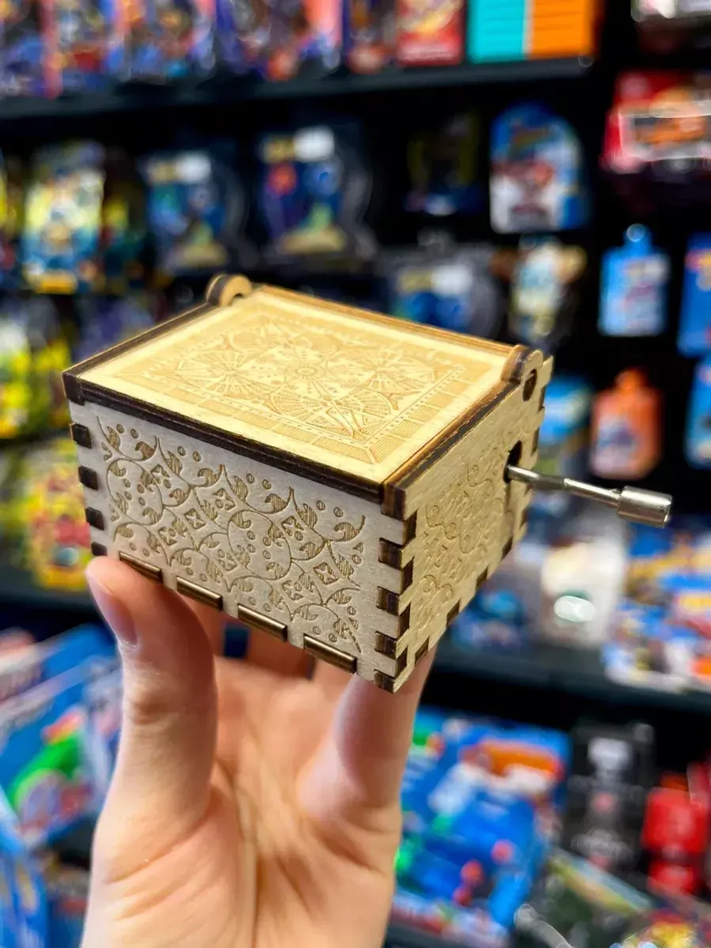 Музыкальная шкатулка детская Тоторо деревянная игрушка