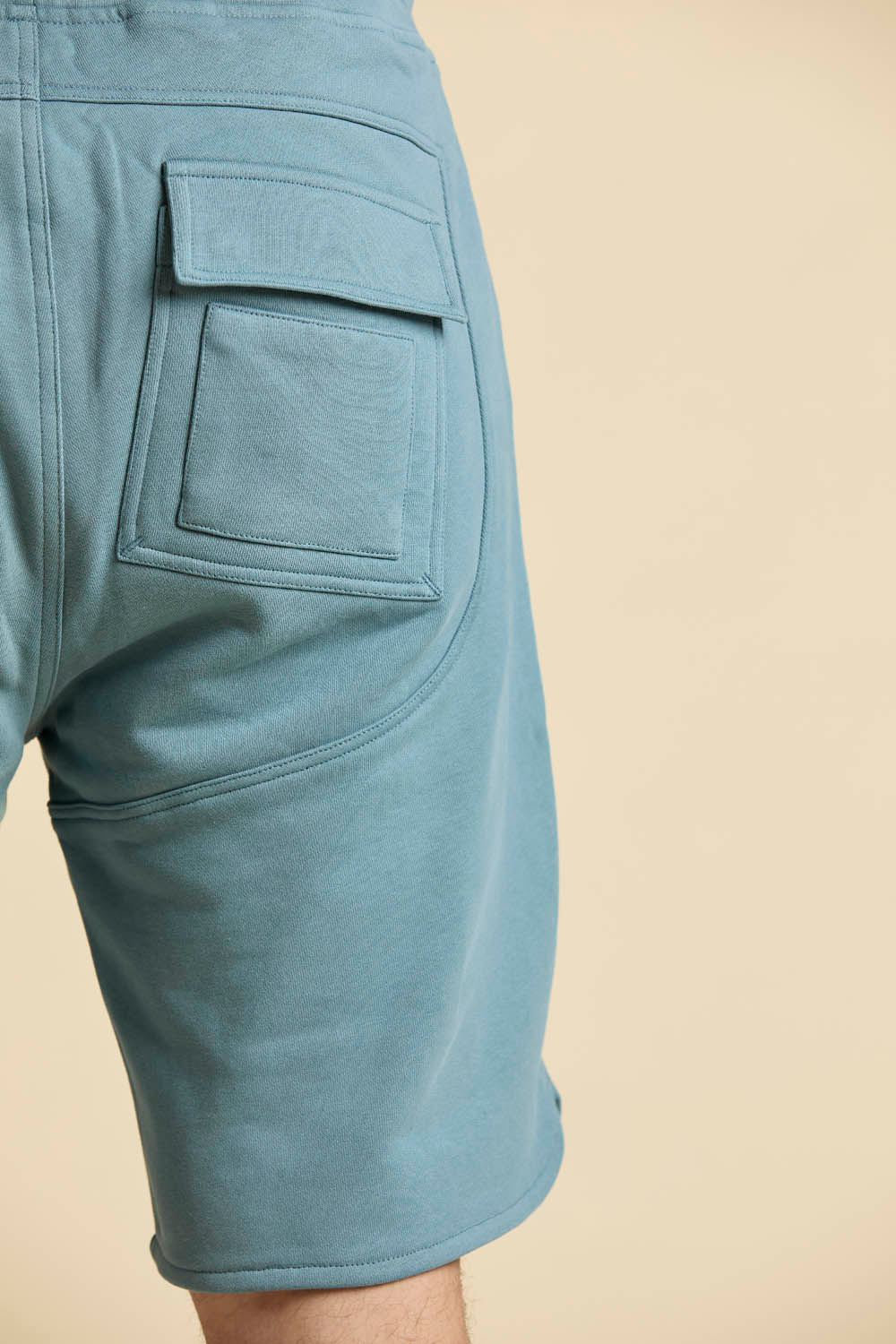 Шорты из хлопка (темно-синие)