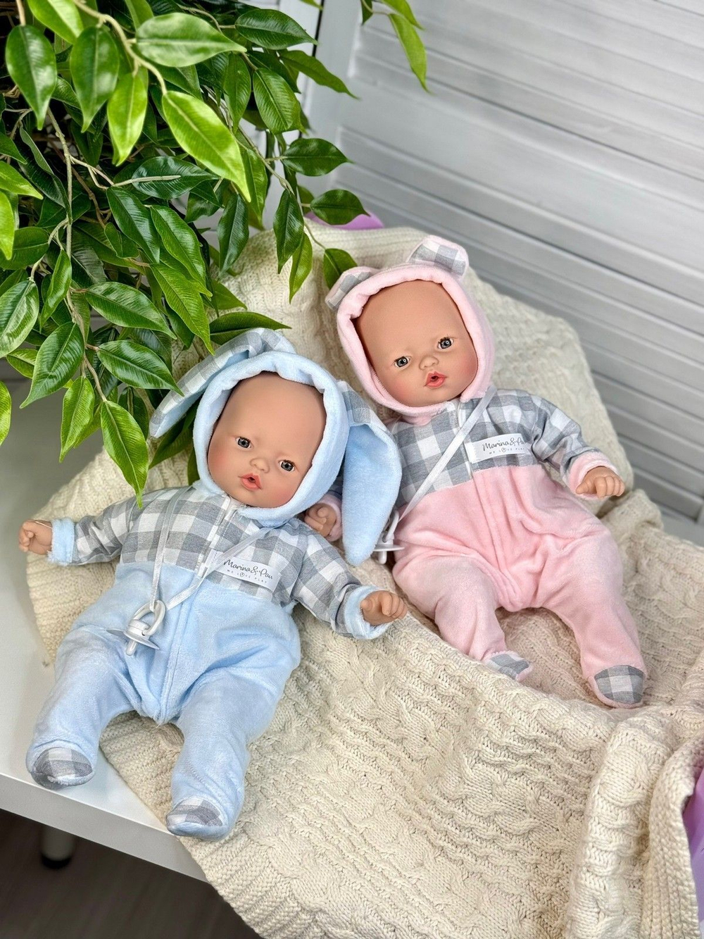 Набор Кукол 2шт Marina and Pau 40cм Pitus (M588)