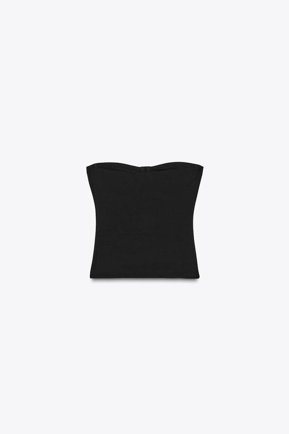 ZARA ТОП БАНДО ИЗ ПОЛИАМИДА, ЧЕРНЫЙ