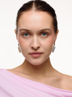 Серьги "Elongate Shine" Bicolor на швензе амур