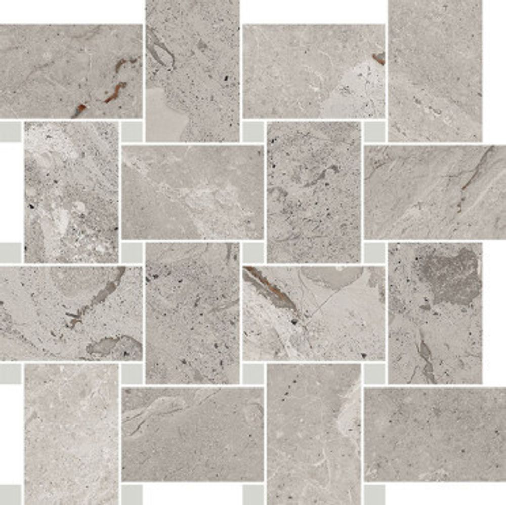 Мозаика Karnis Contrasti Grey Lev. con Tozz. Piombo (97415)