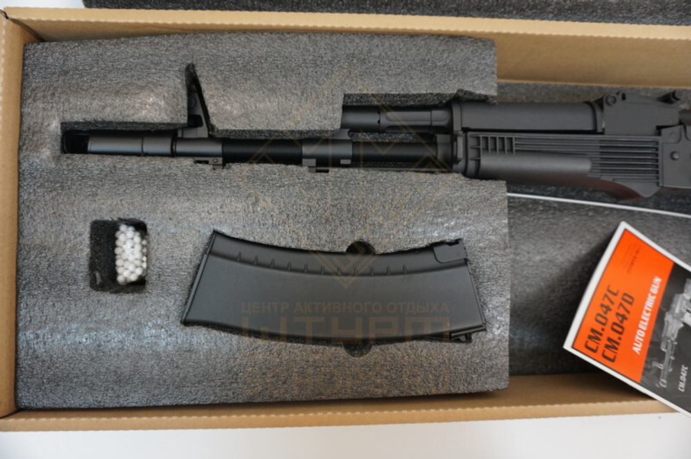 Модель автомата Cyma АК-74М(СМ047C)