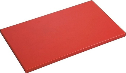 Доска разделочная пластиковая 60х40х1,8 красная MVQ 66040CBRZ