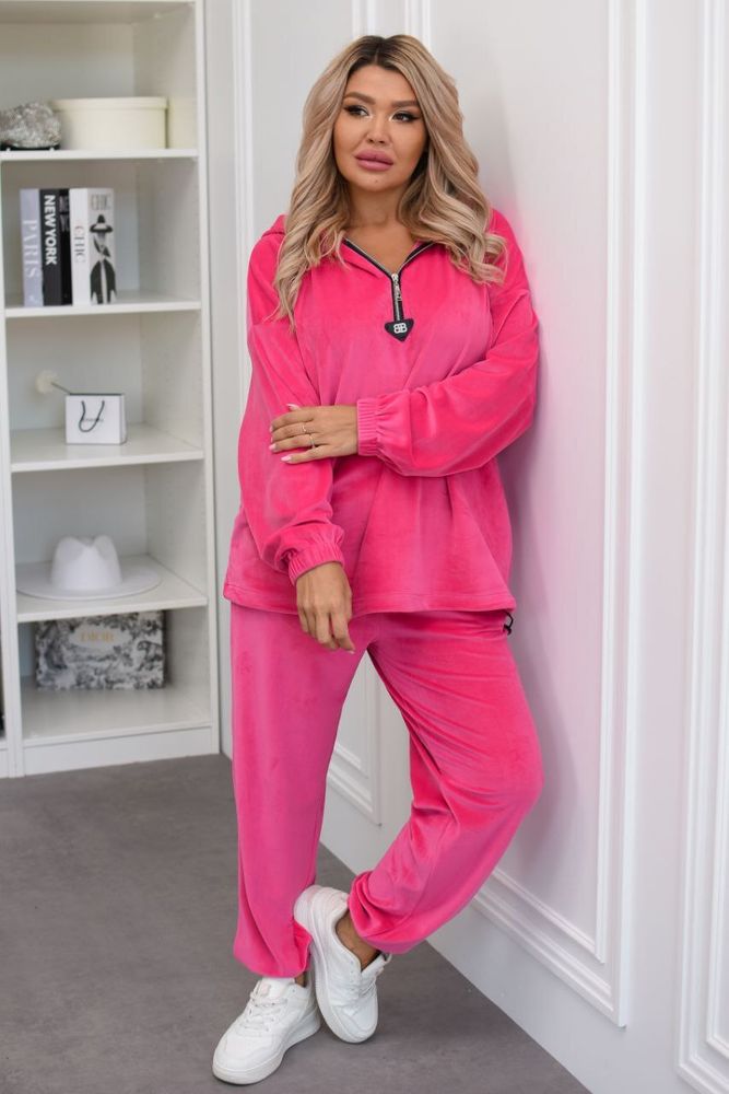 Костюм велюр УК-8862 Фабрика Моды